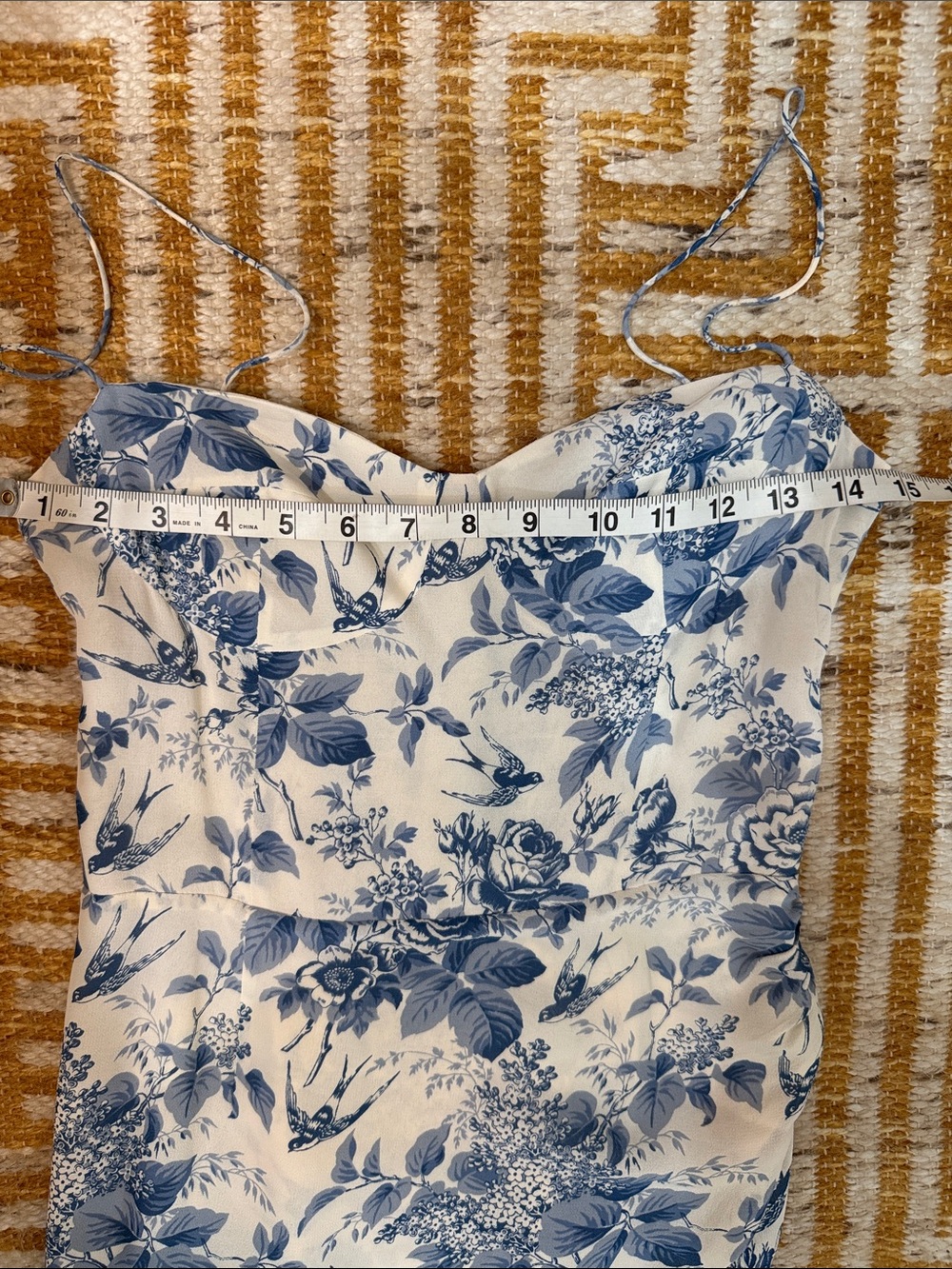 REFORMATION Floral Print Midi Dress - Picture 9 of 12